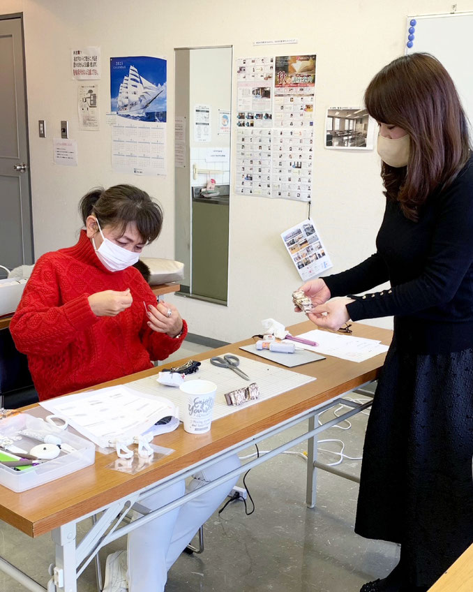 JourFin　ラブリボン　LoveRibbon　りぼん　リボン　リボン教室　リボン教室芦屋　リボン教室神戸　リボン教室大阪　リボンワーク　リボンレッスン　リボンレッスン大阪　リボンレッスン神戸　リボンワーク　リボンデザイン　木馬リボン　リボンレッスン　ヘアーアクセサリーレッスン　カルチャーセンター