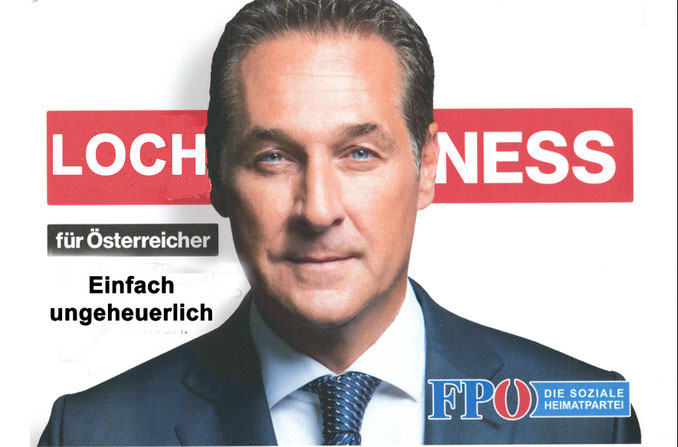 HC Strache Wahlplakat Nationalratswahlen 2017 heinz christian strache FPÖ