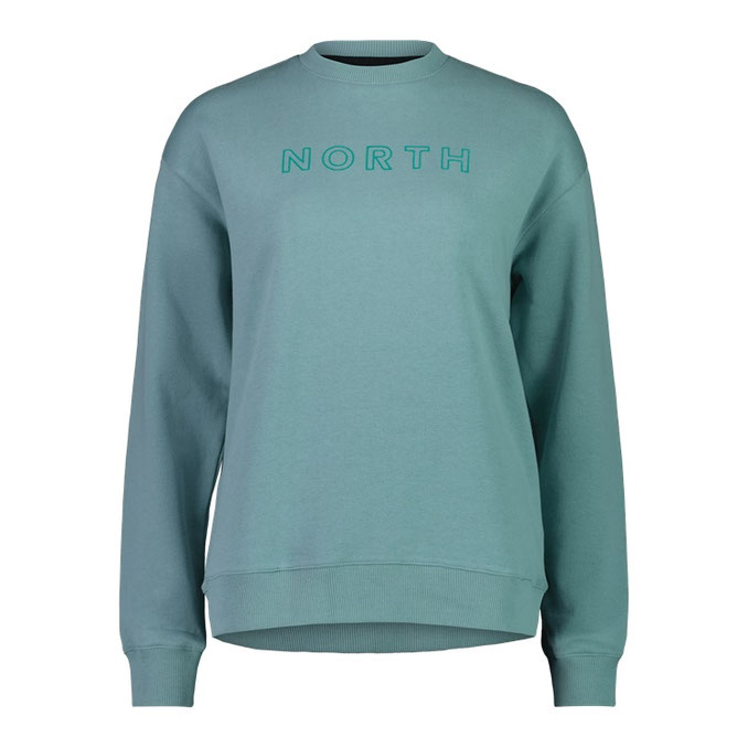 North Line Up Sweater Mineral Blue bei WindSucht