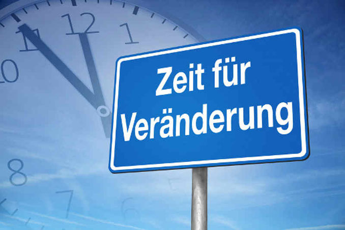 Zeit für Veränderung