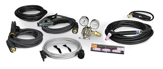Kit para contratistas, A-150 TIG/revestido, control digital RCCS-14 No. Parte: 301311 Miller TIG