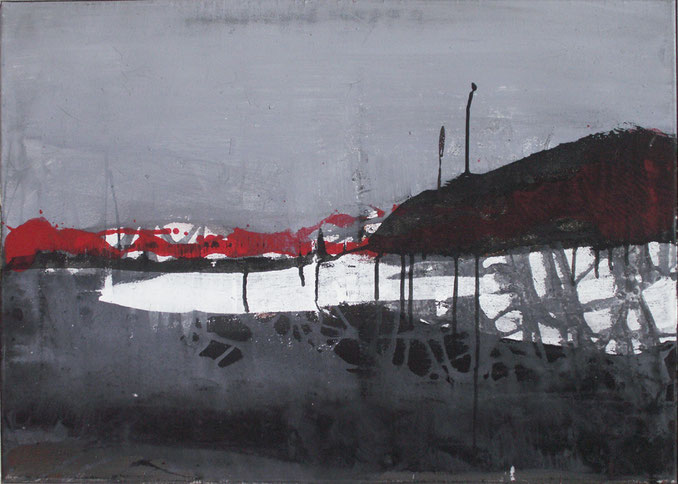"11-183" - Acrylique  sur toile, 50 x 70 cm, 2011