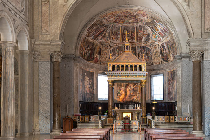 Basilica San Pietro in Vincoli, Roma, Italia