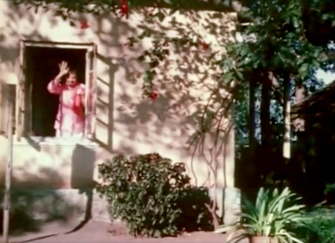 Baba at his window