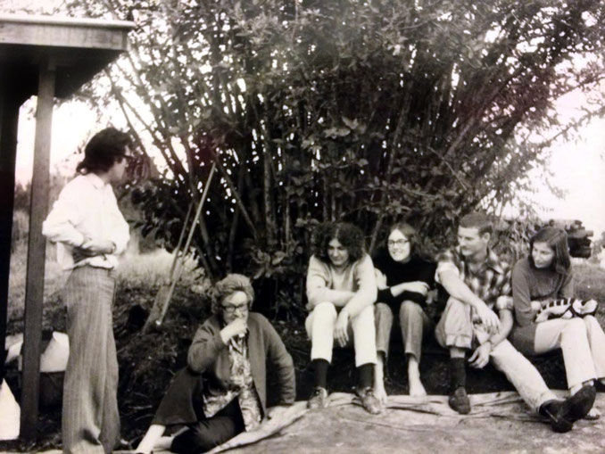 Donald Greenfield, Ena Lemon, Christine Shipway, Rada Rouse, Tony & Maria Oakhill, 1972