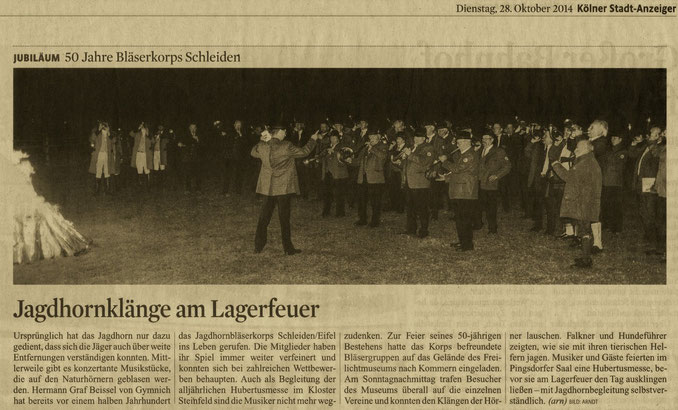 Kölner Stadt-Anzeiger v. 28.10.2014