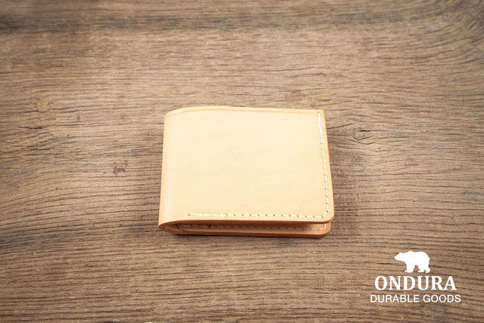 Bifold wallet handcrafted leather goods