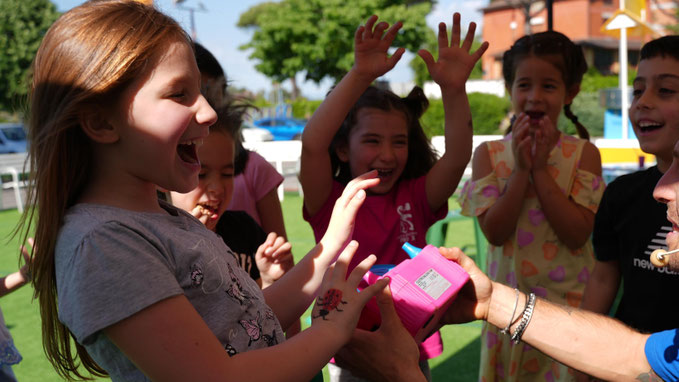 animazione festa bambini 7 anni Roma