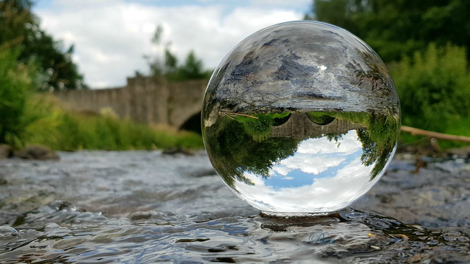 Beas Augenblicke, Glaskugelfotografie 