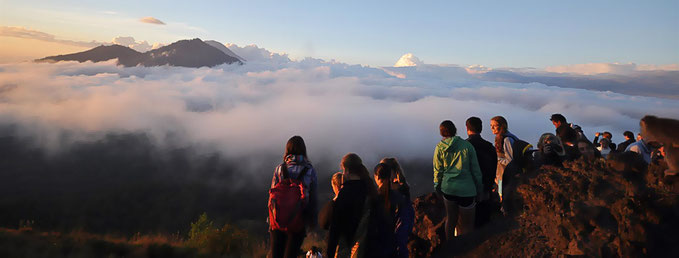 L′ascension du volcan Batur à Bali, Climbing mount Batur