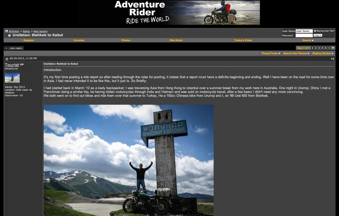 ADVRider.com Website