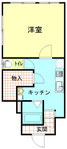 ハイツアネット １K １０１　 間取り図