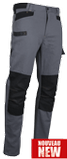 Pantalon travail bicolore poches genouillères lma epi ppe