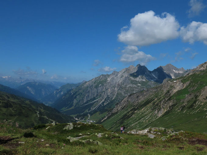 Bergpanorama am Galzig