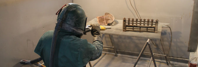 Sandblasting - blast cleaning service - Mentiplay Grit Blasting Dunfermline