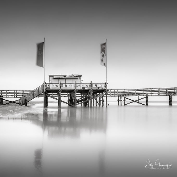 Sankt Peter-Ording / Nordsee, Langzeitbelichtung, 2019, © Silly Photography