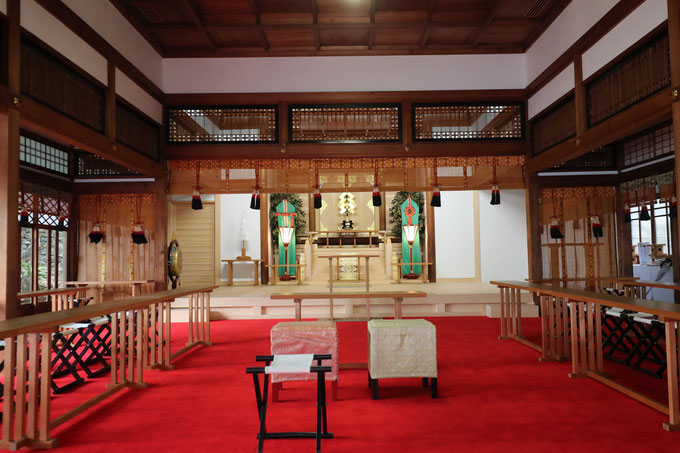 伊奈波神社 儀式殿