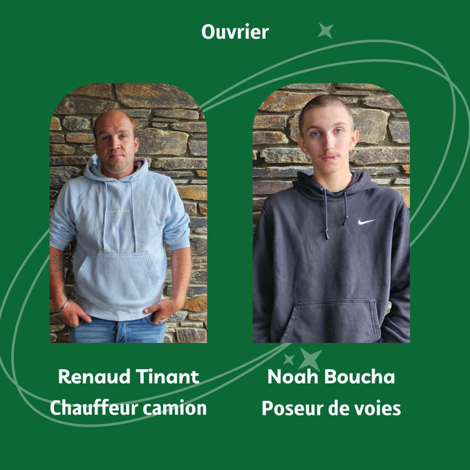 Nouveaux engagés Renaud TINANT et Noah BOUCHA