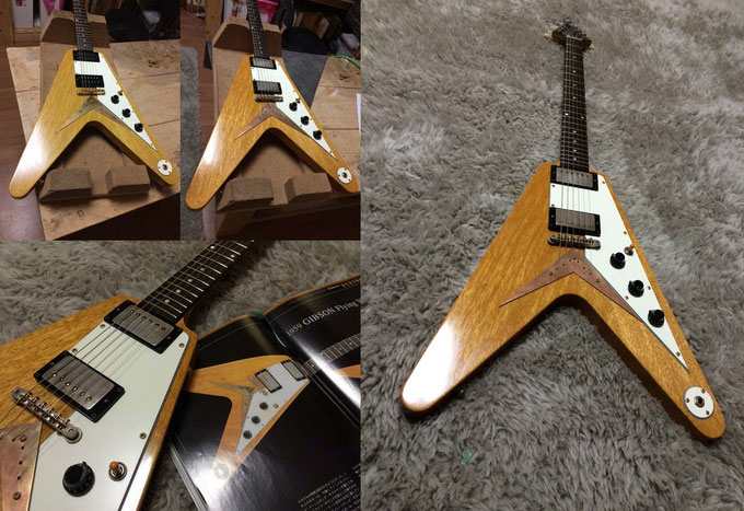 59 Korina Flying V カスタマイズ