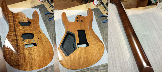 ウレタン塗装の魅力 - 静岡のY.O.S.ギター工房 オーダーメイド・リペア