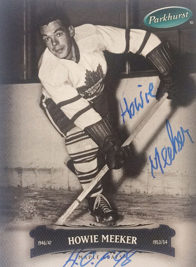 Autograph Howie Meeker Autogramm