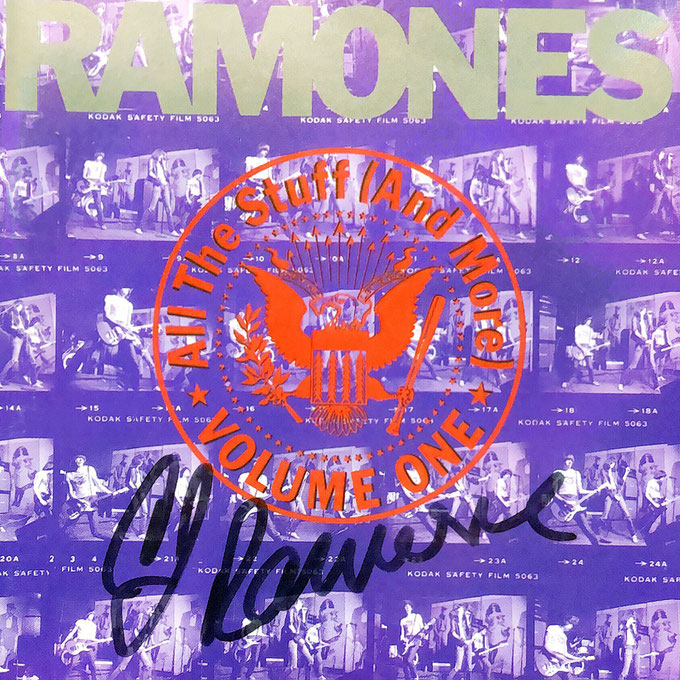 Autograph C J Ramone Autogramm