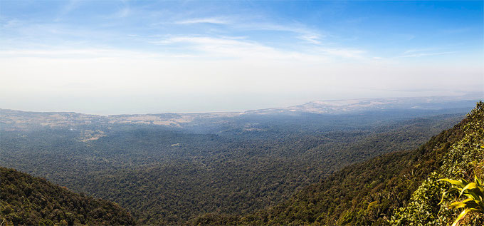 Las vistas desde la cumbre son absolutamente magnificas.