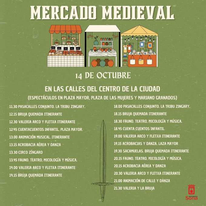 Programa del Mercado Medieval de Soria