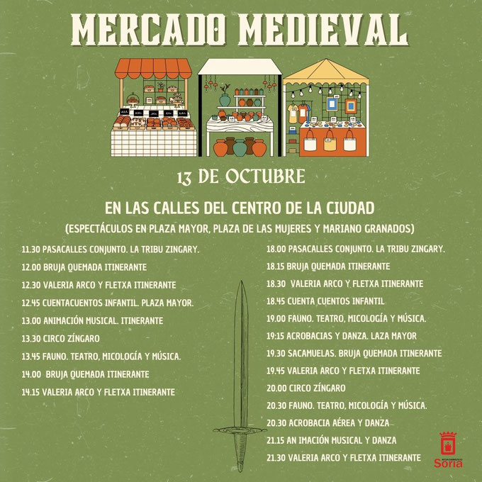 Programa del Mercado Medieval de Soria
