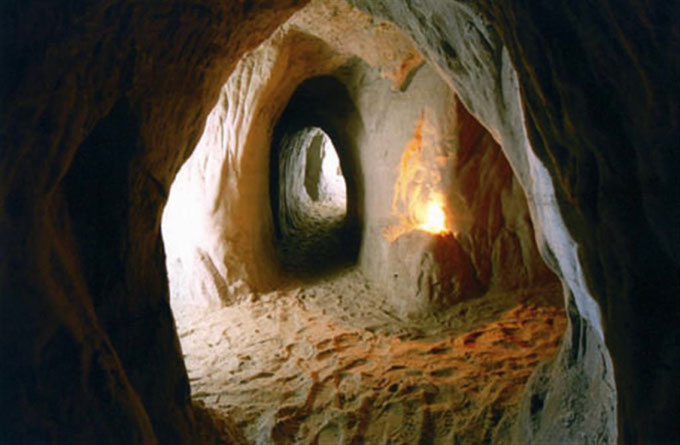 Riežupės smėlio olos netoli Kuldygos / Foto: Artis Gustovskis