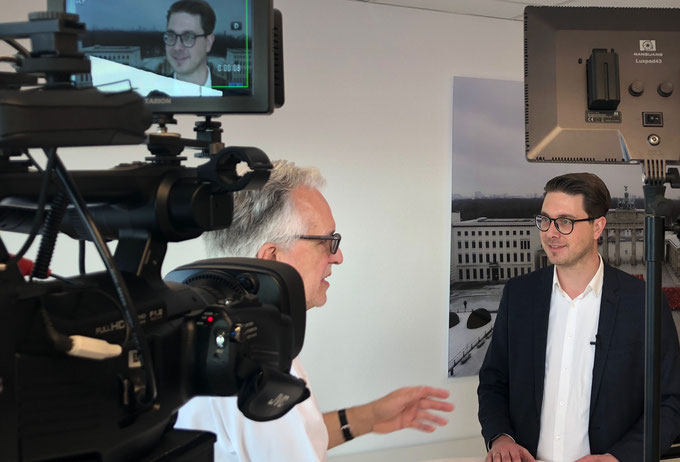 Medientraining Interviewtraining Kameratraining mit Peter Rueben