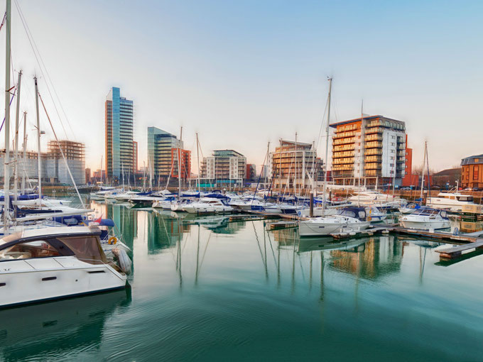 Southampton: Eine Mischung aus Klassik und Moderne
