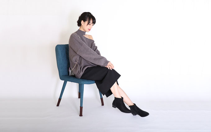 2019AW注目したいショートブーツ&コーデ③ ポインテッドショートブーツII