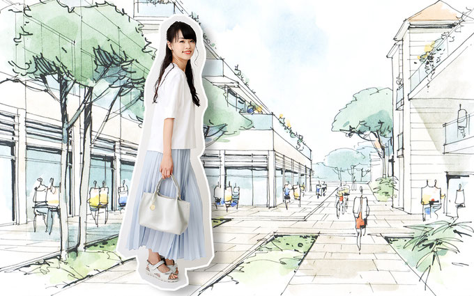 デザイン、カラバリ豊富なドゥクラッセTシャツで 2019夏コーデとお出かけ計画! デイリーに使える「抜け感シルエット」