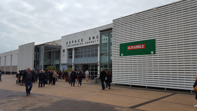 L'Espace Encan à La Rochelle qui accueillait les 41es championnats de France de scrabble duplicate