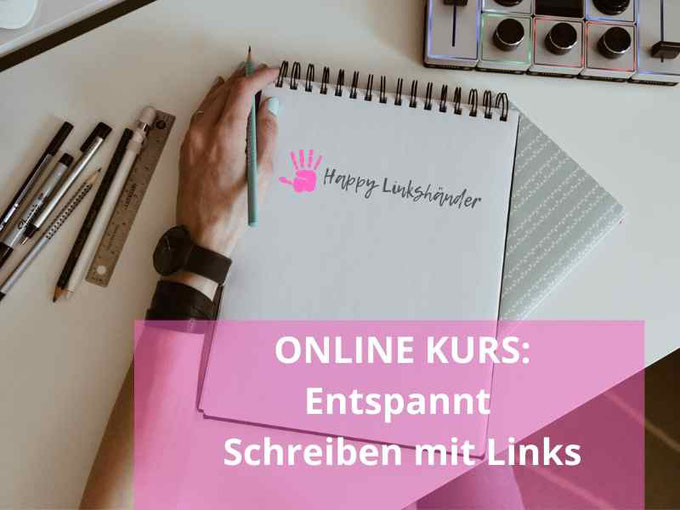 Linkshänder Schreiben mit links