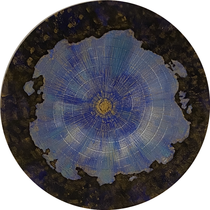 70cm - Acryl on wood - free for sale