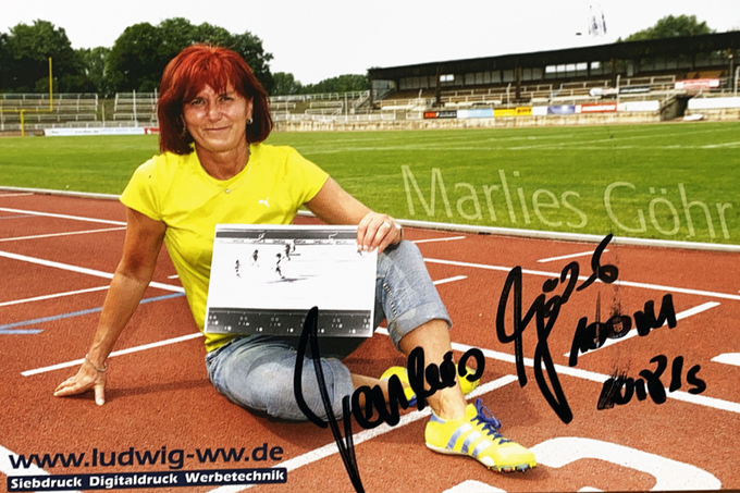 Autograph Marlies Göhr Autogramm