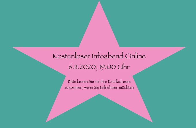 kostenloser Infoabend 6.11.2020 online