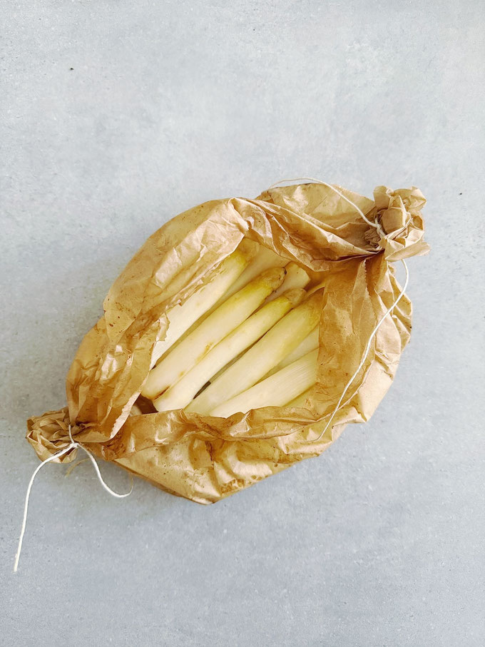 Weißer Spargel aus dem Airfryer