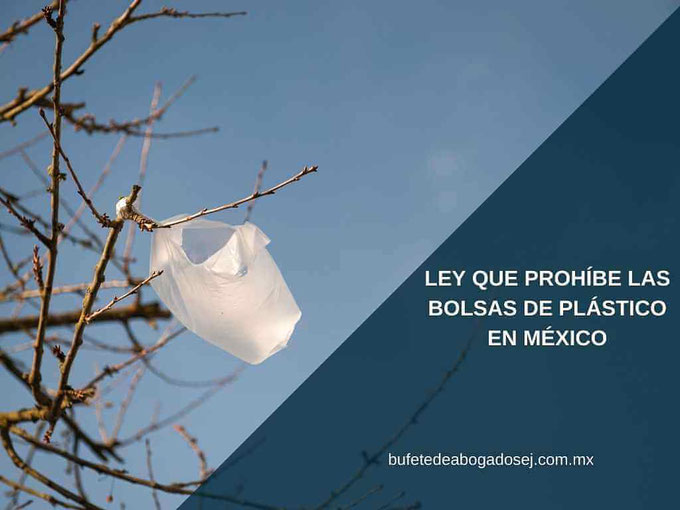 ley que prohibe las bolsas de plastico en mexico - bufete de abogados