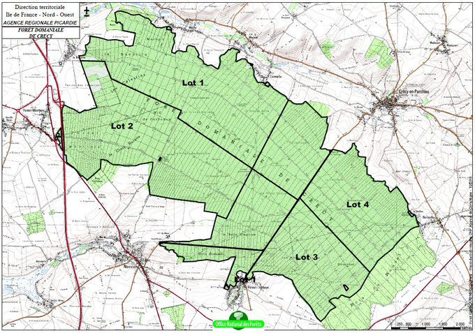 Lot en Forêt de Crécy-en-Ponnthieu
