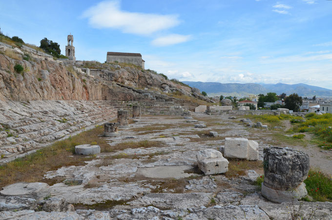 By Carole Raddato from FRANKFURT, Germany - Overall view of the Telesterion, the "place for initiation", Eleusis, CC BY-SA 2.0, https://commons.wikimedia.org/w/index.php?curid=37877945