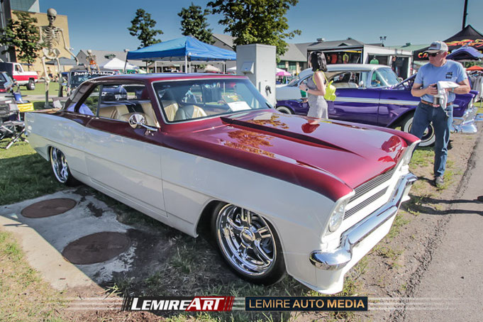 Chevrolet Chevy II 1966 - Top 15 des plus belles voitures Syracuse Nationals 2024 par Lemire Auto Media