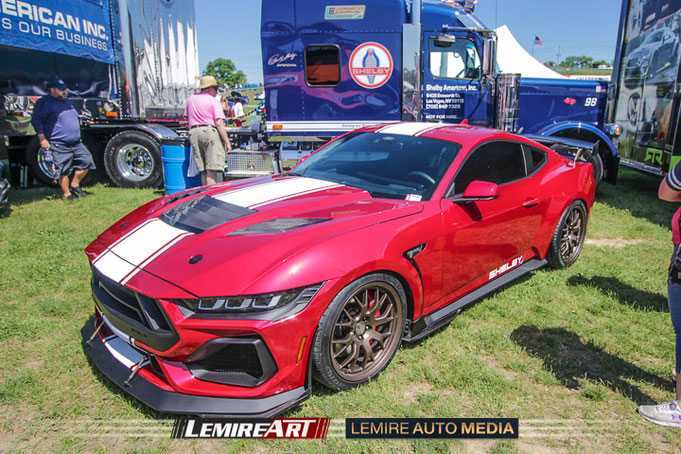 The Shelby Super Snake 2024 as presented at the 2024 Carlisle Ford Nationals