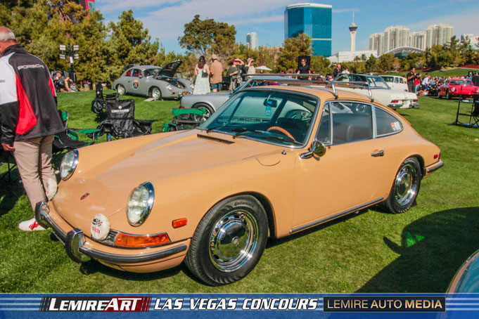 Porsche 912 Coupe 1968 au Las Vegas Concours 2024