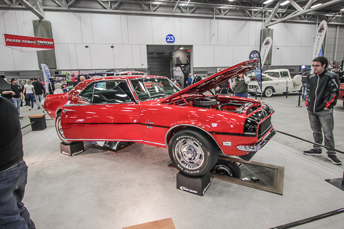 Camaro SS 396 1968, Salon de l'Auto Sport de Québec 2024, Matador Red