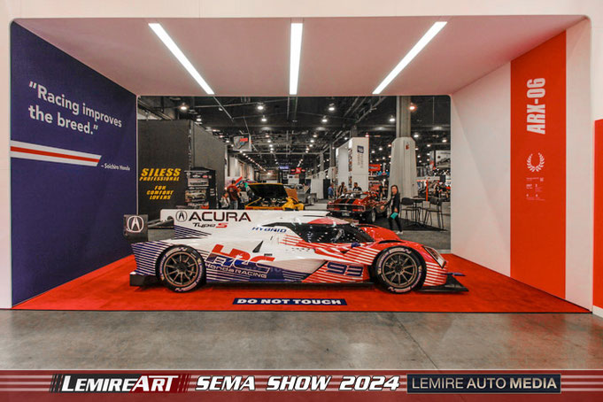 Acura ARX-06 de la série de course d'endurance IMSA au SEMA 2024