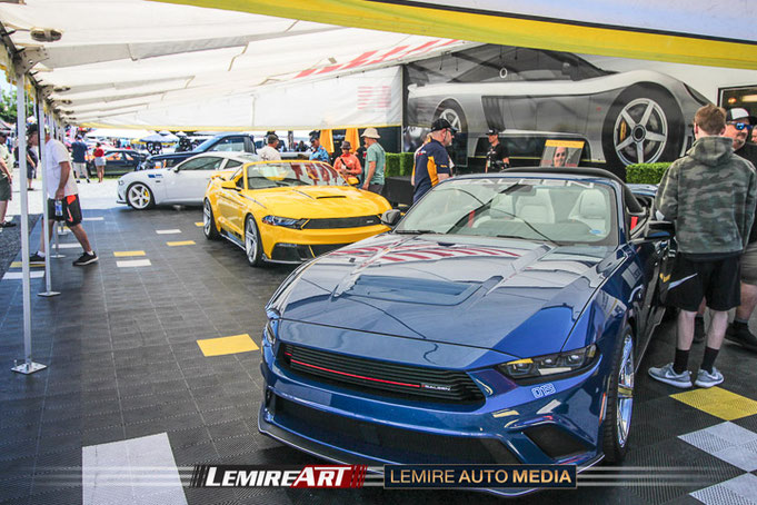 Les Saleen 302 2024 et la Saleen SA-40 40e anniversaire au Carlisle Ford Nationals 2024
