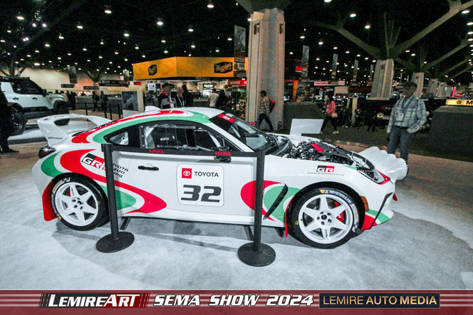 Toyota G86 Rally Legacy Concept au SEMA 2024